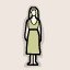 The woman