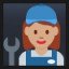 Woman Mechanic - Medium Skin Tone