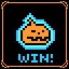 Win the game as Pumpkin Man