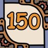 One hundred fifty cats