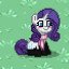 Rarity [Futa] sit in Pony Town