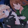 In her arms