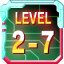 LEVEL 2-7 Boss Destroyed!