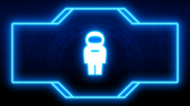 Escaping astronaut
