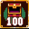 Open 100 treasure chests