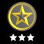 3 Star Platinum Medals
