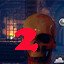 Beat shield turret level 2 and collect skull