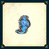 Blue person
