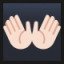 Open Hands - Light Skin Tone