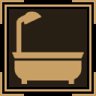 In the shower
