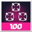 Killed a 100 enemies