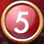 5 on 8