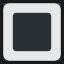 White Square Button