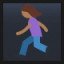 Woman Running - Medium-Dark Skin Tone