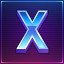 Retro Letter X