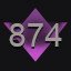 874 level