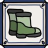 The rubber boots