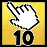 10 Clicks!