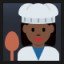 Woman Cook - Dark Skin Tone