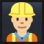 Construction Worker - Medium-Light Skin Tone