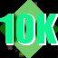 You have collected 10,000 Credits