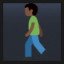 Person Walking - Dark Skin Tone