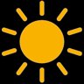 I can see the sun