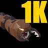 1000 Leathery Worm Kills