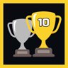 10 Double wins