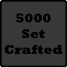 Crafted 5000 Sets!