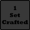 Crafted 1 Set!