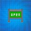 Open for business!
