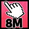 8 000 000 Clicks!