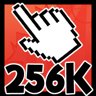 256 000 Clicks!