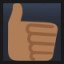 Thumbs Up - Medium-Dark Skin Tone