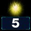 Upgrade the yellow energy 5 times