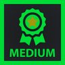 Medium group with gold stars