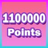 1100000 Points