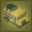 This school bus is our war tank for overseas excursions.