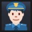 Man Police Officer - Light Skin Tone