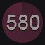 580!!!!