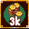 3,000 Gold