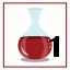 1st red potion collected.