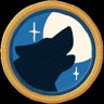Lone Wolf Badge