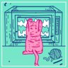 Neon infused Feline-Finder