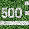 500 ft. throw