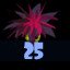 Activate yellow plant 25 times!