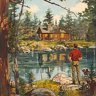 Cabin by the lake