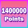 1400000 Points