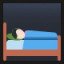 Person in Bed - Light Skin Tone